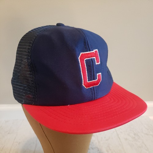cleveland indians trucker hat
