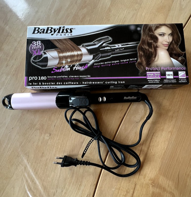 BaByliss C338E Lockenstab Schwarz/Rosa