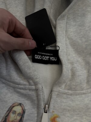righteous パーカー Lサイズ グレー righteous zip up hoodie - TikTok Shop