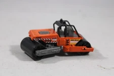 Matchbox Construction Vehicle Road Roller Orange Diecast Car Loose 2000