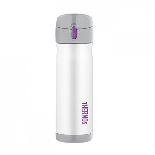 NUEVO Thermos S/Steel Botellas de cercanías aisladas al vacío 470ml Rojo Azul Blanco - Imagen 4 de 4