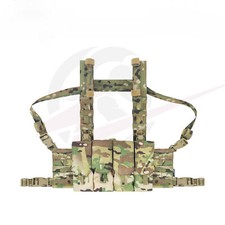 Tactical Quadruple Chest Rig petto leggero appeso borsa gilet portapacchi