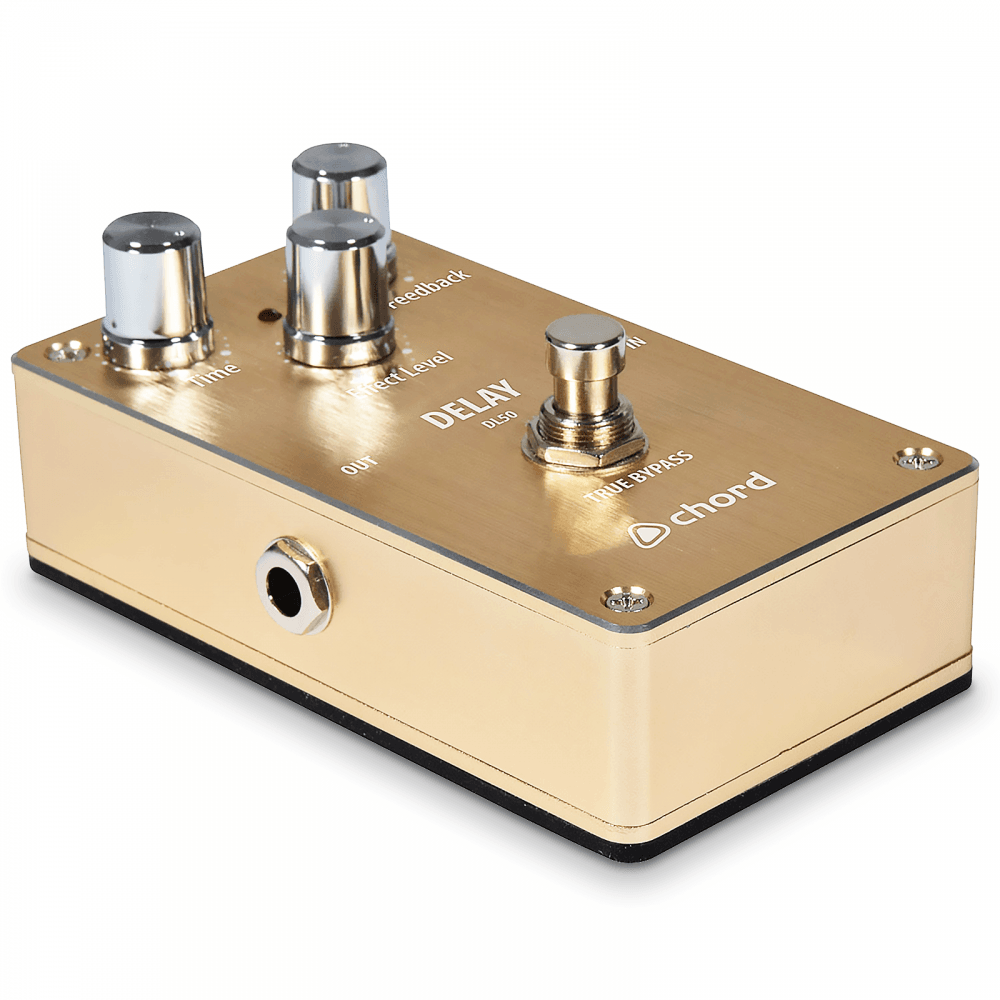 DL-50 Delay Effect Pedal Controls Time, Feedback and Effect Echo Level inc. Case