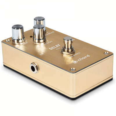 DL-50 Delay Effektpedal steuert Zeit, Feedback und Effekt Echo Level inkl. Case
