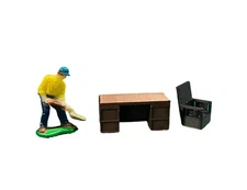 1/64 Office Chair and Desk Set of 5 K164002