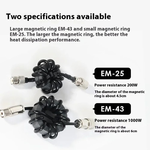 Short Wave Choke Magnetic Ring for HF Short-wave Radio 1:1 Current Type Balun - Picture 5 of 10