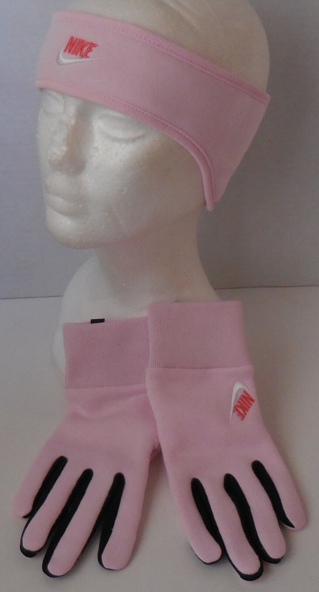 Ear Warmers Nike Running Headband And Glove Set Ladies Nike Club