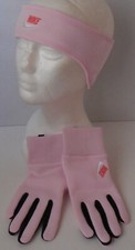 Nike Club Fleece Training Headband and Gloves Set Girl Youth Medium
