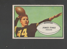 1953 Bowman Football #23 Jim Finks-Pittsburg Steelers Near Mint Card
