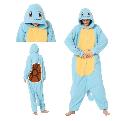 Adults Pokemon Costume Kigurumi Pajamas Sleepwear Pyjamas Pikachu Gengar Cosplay - Picture 12 of 65