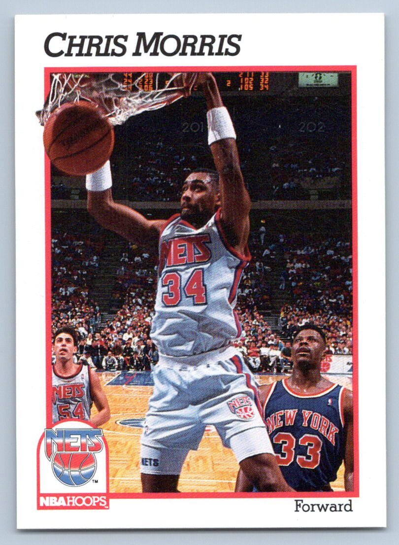 1991 Chris Morris #136 New Jersey Nets