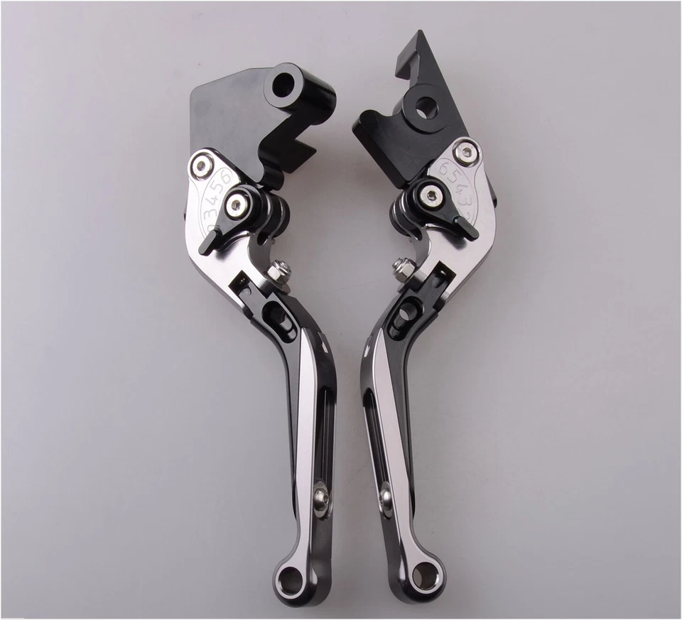 Palancas de embrague de freno plegables para Suzuki GSXR600/750/1000 TL1000R/S GSF600S Foto 4 de 4