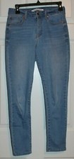 CELEBRITY PINK JUNIOR GIRLS CURVY SKINNY DENIM BLUE JEANS PANTS SZ 5 / 27