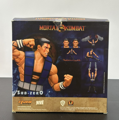 Storm Collectibles Mortal Kombat 3 Sub-Zero Unmasked 1:12 Scale Figure *Open Box - Bild 14 von 14