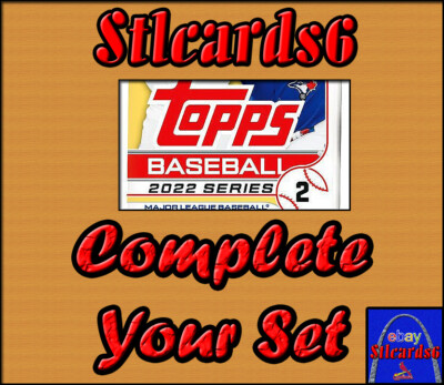 2022 TOPPS SERIES 2 [496-660] BASE SET & PARALLELS COMPLETE YOUR SET + PICS