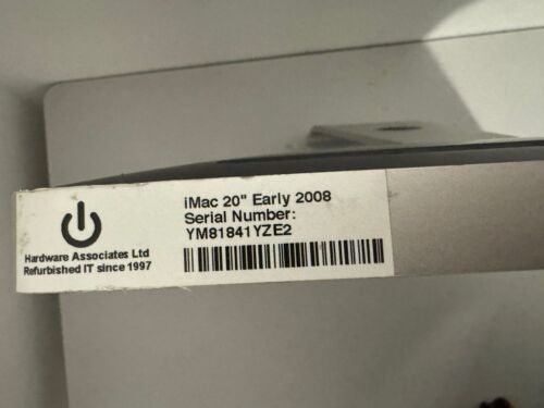 iMac 20” Early 2008 For Spares Or Repairs - Picture 4 of 5