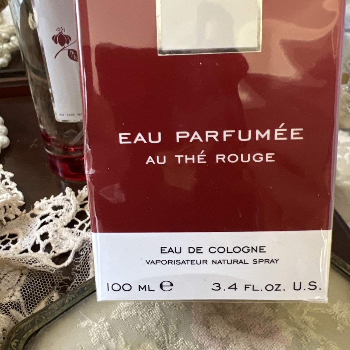 Bvlgari Eau Parfume Au THE ROUGE 3.4 oz 100ml Eau de Cologne New