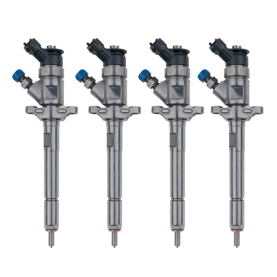 4x 0445110297 Injecteur Bosch Peugeot Citroen C2 C3 Berlingo 1.6 HDI 9662002680 - Photo 2/4