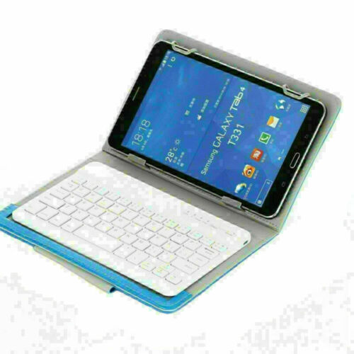 Wireless Keyboard & 10" Flip Leather Fold Stand Case Cover For iPad 6th 9.7 2018 - Picture 27 of 33