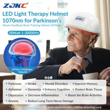 1070nm Led Helmet Brain Stroke Therapy Near Infrared Light Treatment Depression