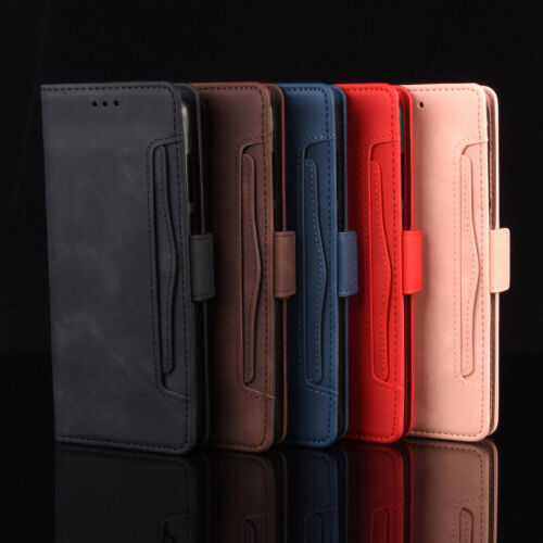 For Google Pixel 9A Leather Wallet Flip Cover Case with Magnetic Card Slots - Picture 3 of 18