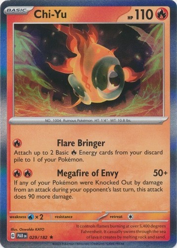 Holo Chi-Yu 029/182 Rare Paradox Rift