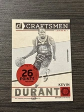 2019-20 Panini Donruss Kevin Durant Craftsmen #15