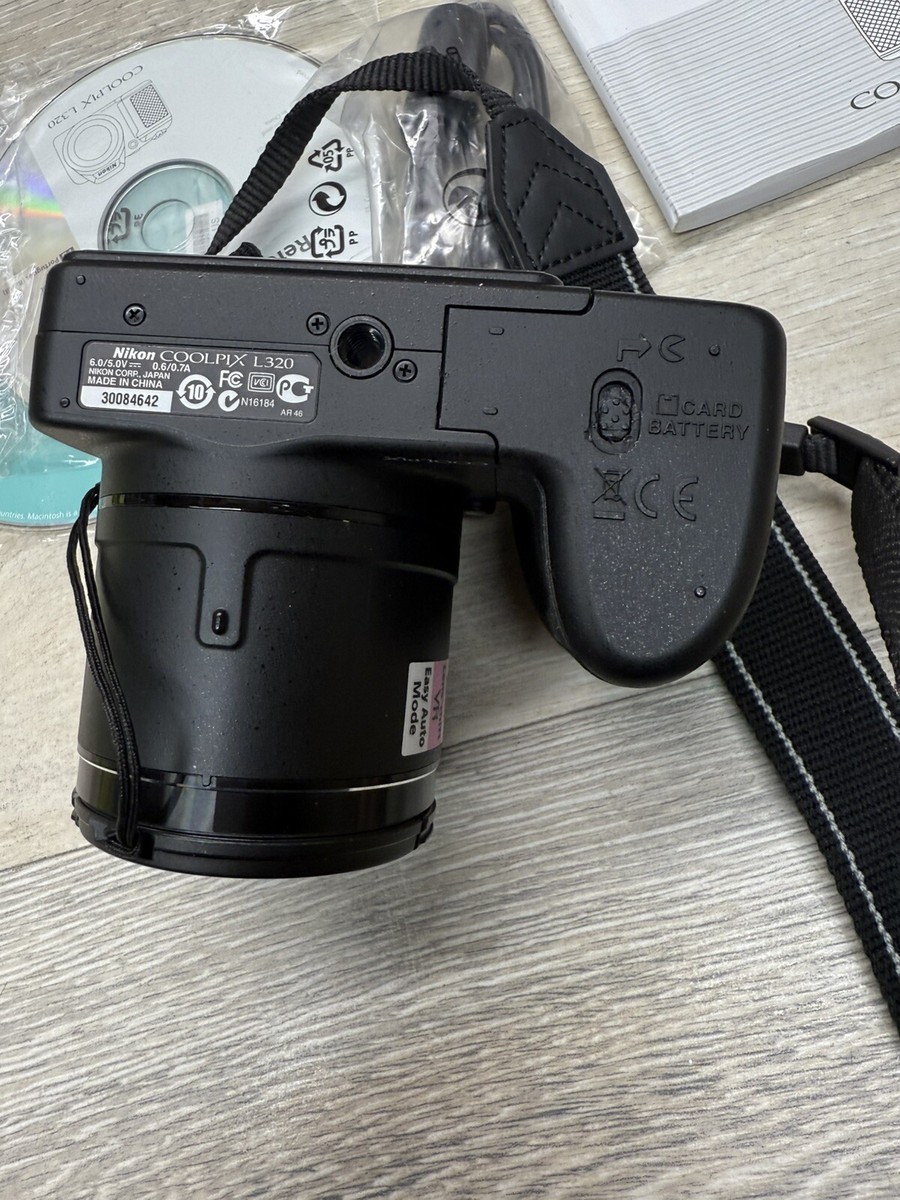 COOLPIX L320 美品 Nikon COOLPIX L320 16.1MP Digital Camera - Black for sale