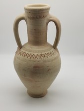 Großer antiker Tonkrug/Vase 38cm handgefertigt
