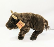 DAKIN Pillow Pets BISON Buffalo PLUSH Brown Stuffed Animal New With Tags