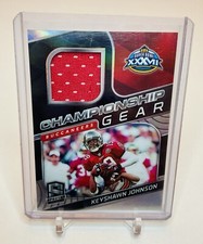 2020 Panini Spectra - Championship Gear #CG-KJ Keyshawn Johnson /75 (MEM)