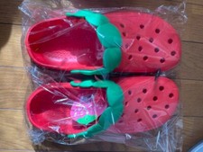 Strawberry Sandal Slippers Shoes Brand 25cm 10" Fruit Japan NEW