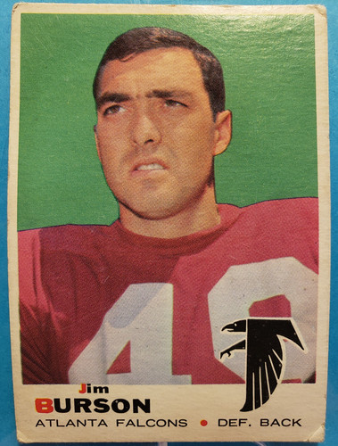 Jim Burson #159 1969 Topps card