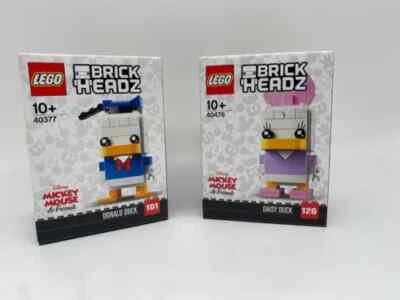 LEGO BrickHeadz Kombi 40377 Donald Duck und 40476 Daisy Duck Neu OVP