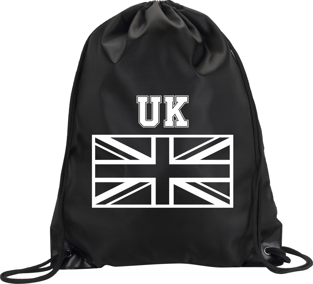 BACKPACK BAG UK UNITED KINGDOM UNION JACK GYM HANDBAG SPORT M1