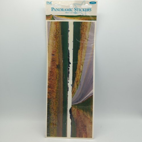 Menge 4 FMI Panorama 12" Sammelalbum Aufkleber New York Skyline, Golden Gate - Bild 2 von 9