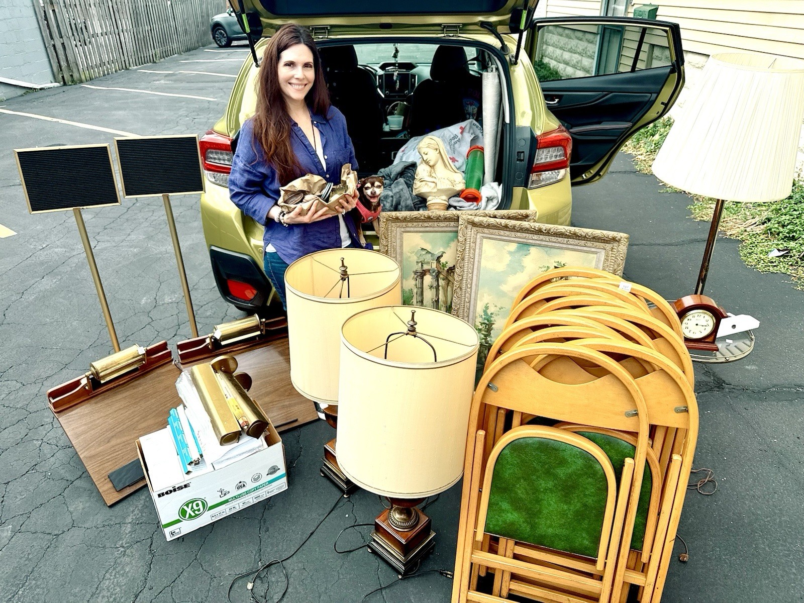 Vintage XL Coffin Antique Coins - Set of 4 From Funeral Home Which Closed