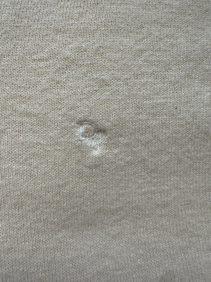 Suéter Christian Dior Talla L Unisex Amarillo Cuello en V Orlon Acrílico Foto 4 de 4