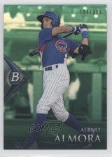 2014 Bowman Platinum Chrome Prospects Emerald 194/399 Albert Almora #BPCP90 w1w