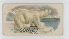 1916 Millbank Animals Stand-Ups Tobacco Polar Bear #14 0l4h
