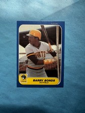 ?BARRY BONDS?1986 FLEER UPDATE ROOKIE CARD RC PIRATES NEAR MINT OR BETTER. rookie card picture
