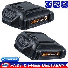 2Pack For WORX 20V MAX Extend Lithium Battery 20 Volt WA3520 WA3525 WA3575 WG155