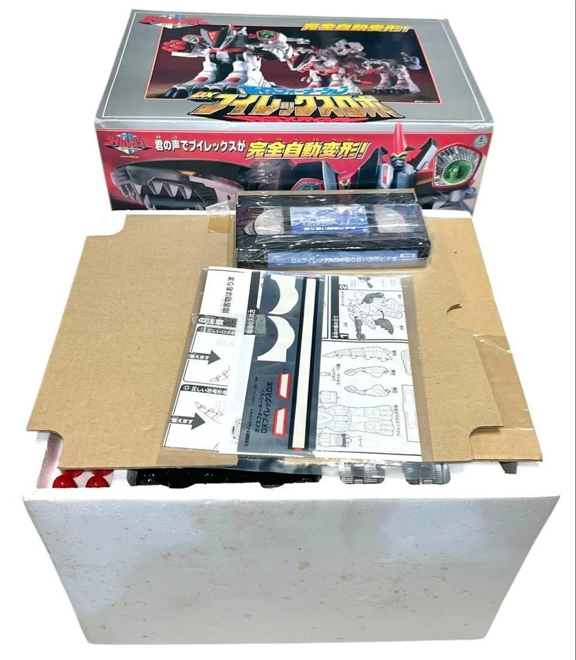 BANDAI Power Rangers Time force DX V Rex Megazord Robo w/Box Excellent - Image 4 of 4