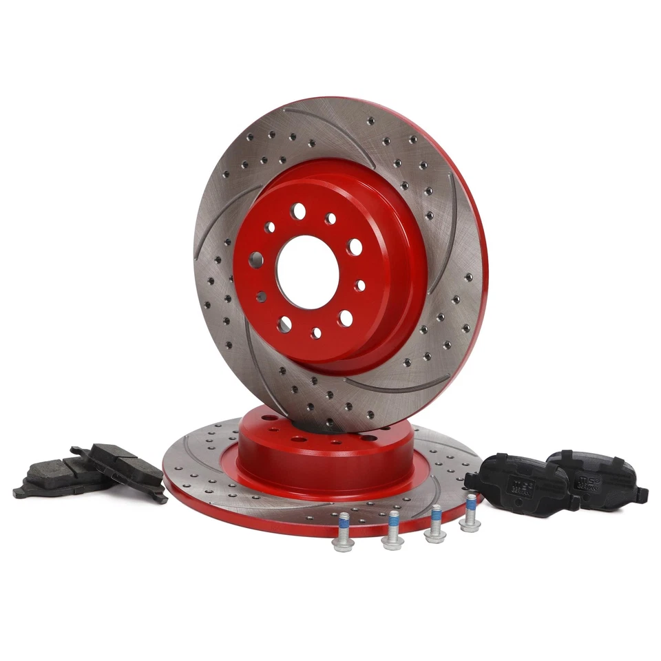 Kit disques + plaquettes arrière pour ALFA ROMEO 147, 156, 156 Sportwagon, GT - Photo 3/4