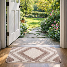 Image of 60 x 90 cm Door Mat Indoor, Super Absorbent Doormats,Machine Washable Floor Mat