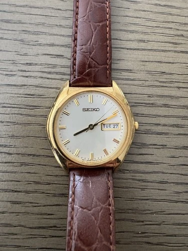 Vintage Seiko V743-8069 Men's Quartz - New Battery