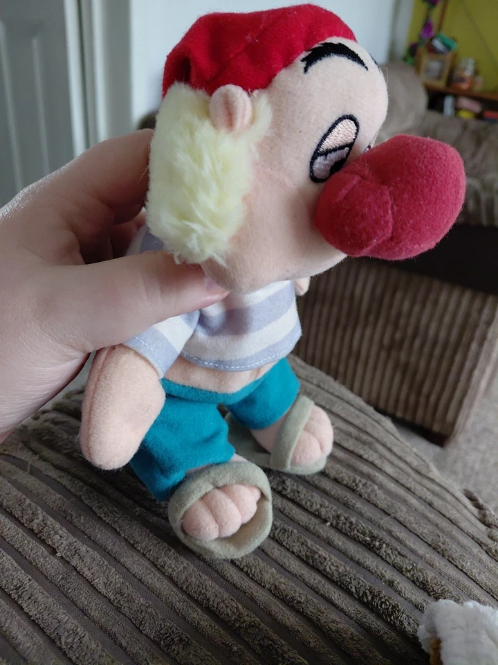 Disney Mr Smee Plush Stuffed Peter Pan Pirate Doll Mini Bean Bag 8in - Image 3 of 4