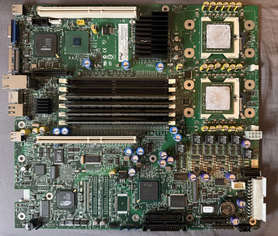 Intel SE7501WV2 SWV533SCSI A99386-112 Dual Xeon Server Board combo -Tested