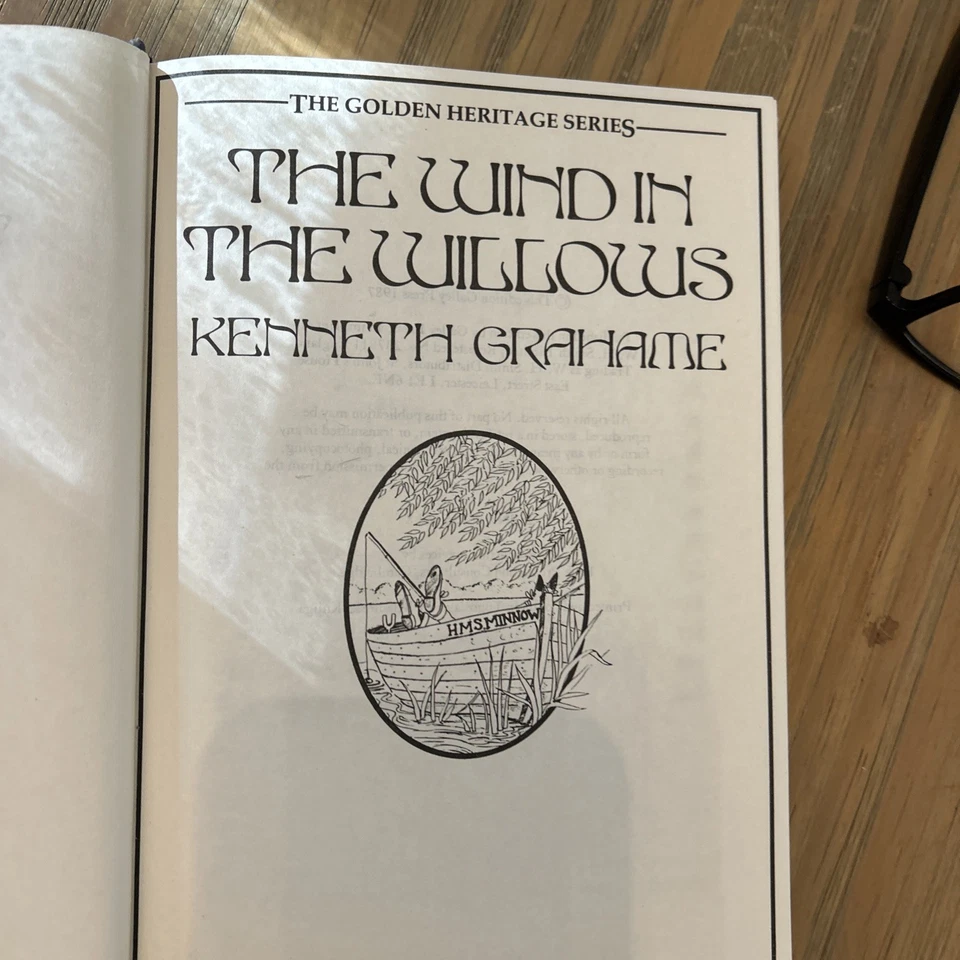The Wind In The Willows by Kenneth Grahame Hardcover Great Heritage Series - Image 3 of 4