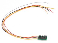 DH PD10MU-3 - DCC Lok Decoder PD10MU mit 6 Anschlusslitzen 145mm  - Spur N - NEU